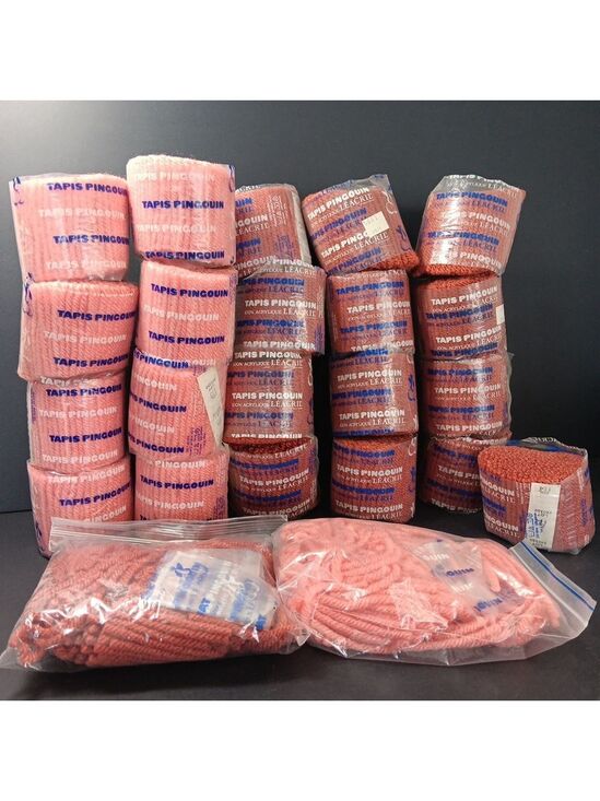 Pingouin Other - 23 Bags Of Latch Hook Rug Yarn Acrylic Tapis Pingouin Vintage France Rug FR